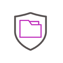 Sensitive data icon
